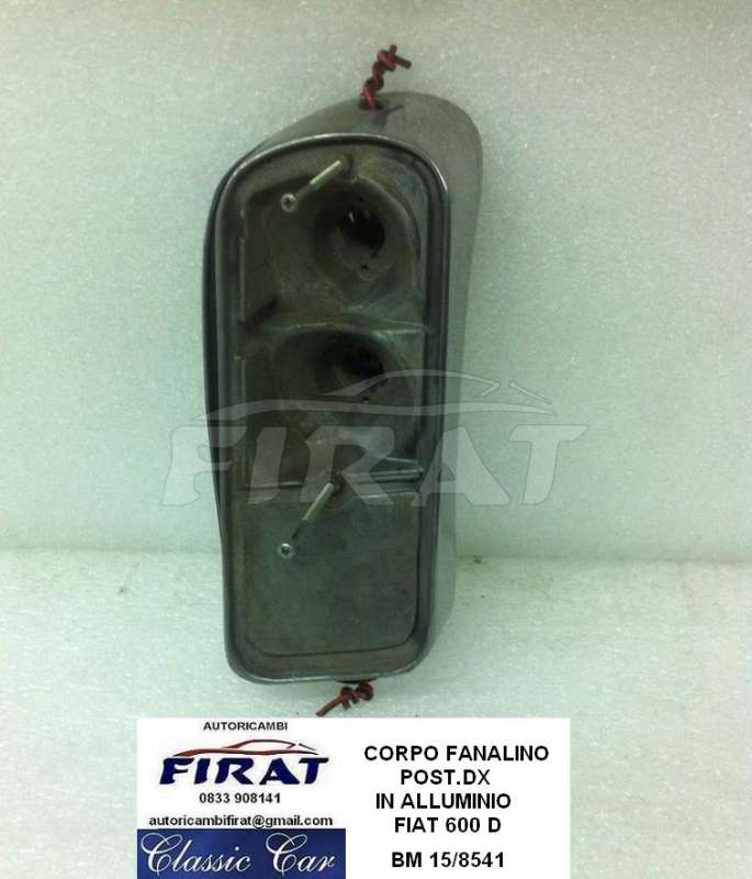 FANALINO FIAT 600 D POST.DX (SOLO CORPO)